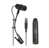 CARDIOID CONDENSER CLIP-ON INSTRUMENT MICROPHONE